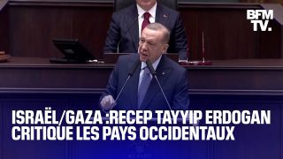 Israël/ Gaza: les propos d’Erdogan sur l’implication des pays occidentaux dans le conflit