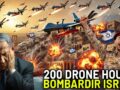 NETANYAHU MENJERIT NGERI! 200 Drone H0UTH1 Sikat Habis Fasilitas Vital Israel!